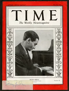 Irving Berlin autograph
