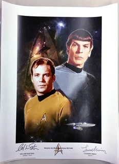 Star Trek autograph