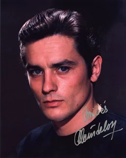 Alain DeLon autograph