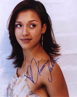 Jessica Alba autograph