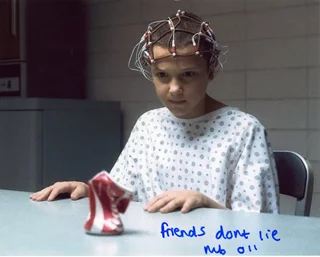 Millie Bobby Brown autograph