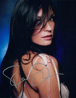 Famke Janssen autograph