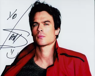 Ian Somerhalder autograph