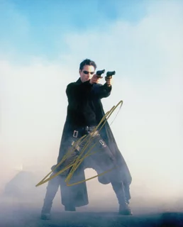 Keanu Reeves autograph