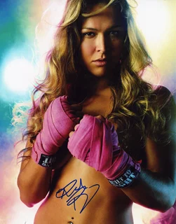 Ronda Rousey autograph