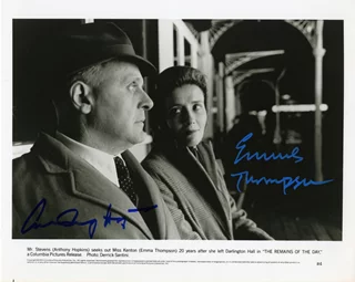 The Remains of The Day autograph