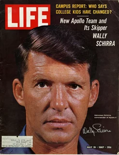 Wally Schirra autograph