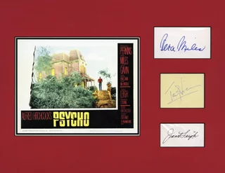 Psycho autograph