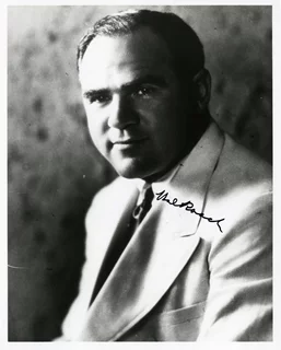 Hal Roach autograph