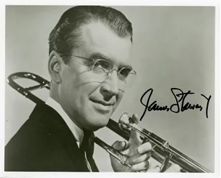 James Stewart autograph