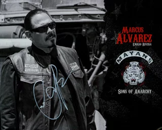 Emilio Rivera autograph