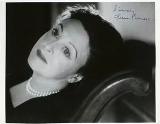 Florence Eldridge autograph