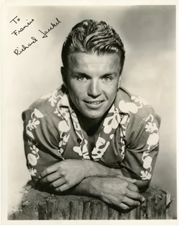 Richard Jaeckel autograph