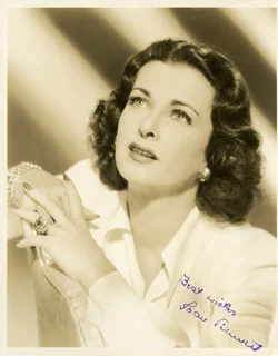 Joan Bennett autograph