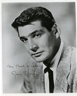 Gene Barry autograph