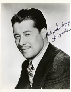 Don Ameche autograph