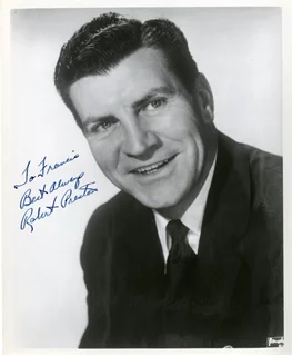 Robert Preston autograph