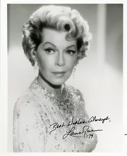 Lana Turner autograph