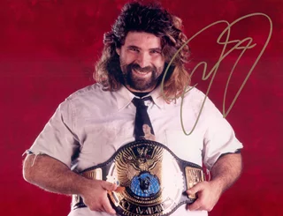 Mick Foley autograph