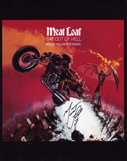 Meat Loaf autograph
