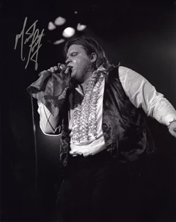 Meat Loaf autograph