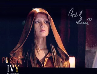 Crystal Lowe autograph