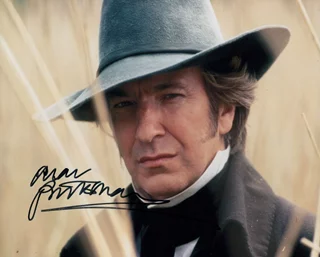 Alan Rickman autograph