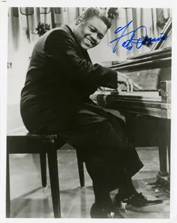 Fats Domino autograph