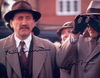 Poirot autograph
