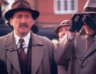 Poirot autograph