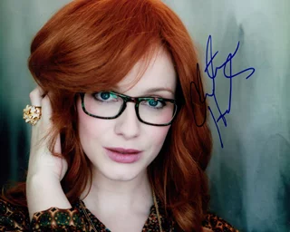 Christina Hendricks autograph
