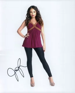 Janel Parrish autograph