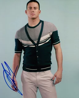 Channing Tatum autograph