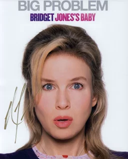 Renee Zellweger autograph