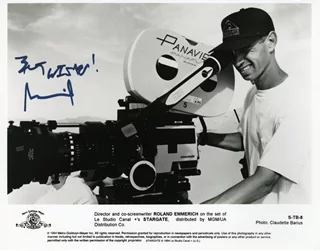 Roland Emmerich autograph