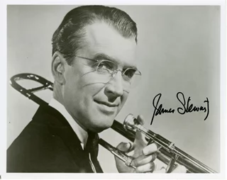 James Stewart autograph