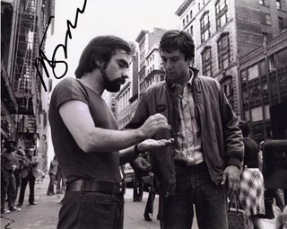 Martin Scorsese autograph