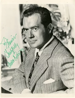 Frank Lovejoy autograph