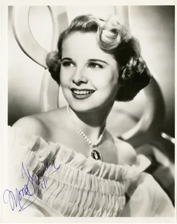 Mona Freeman autograph