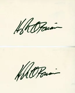 Hugh O'Brian autograph