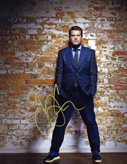 James Corden autograph