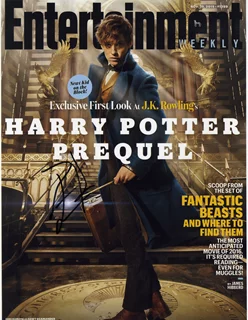 Eddie Redmayne autograph