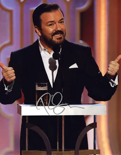 Ricky Gervais autograph