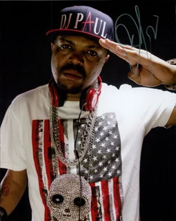 DJ Paul autograph