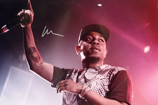 Kendrick Lamar autograph