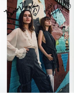 Kansas & Parker Bowling autograph