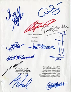American Outlaws autograph