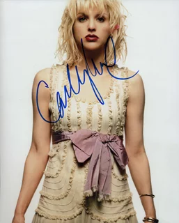 Courtney Love autograph