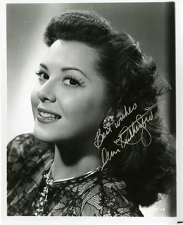 Ann Rutherford autograph