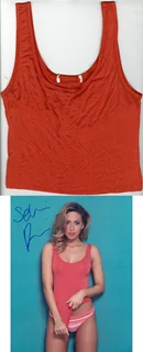 Selena Riviera autograph